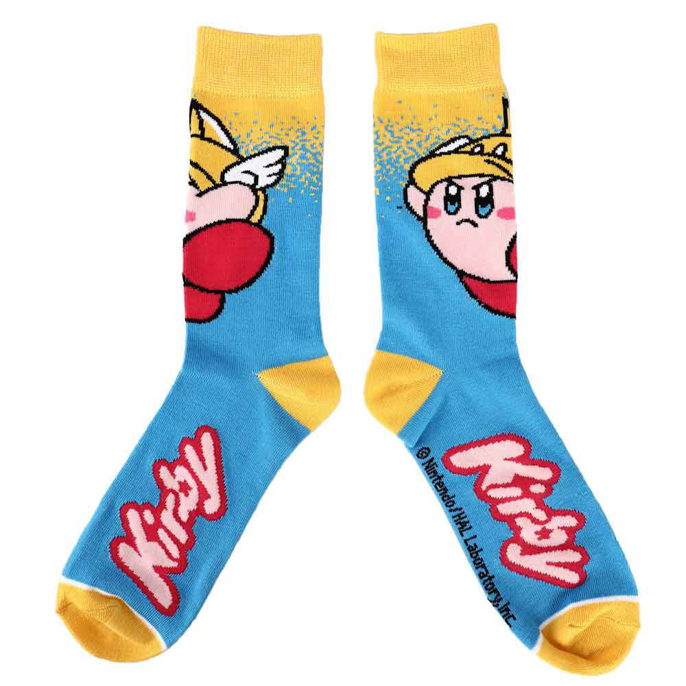 Powered Up Kirby Socks!