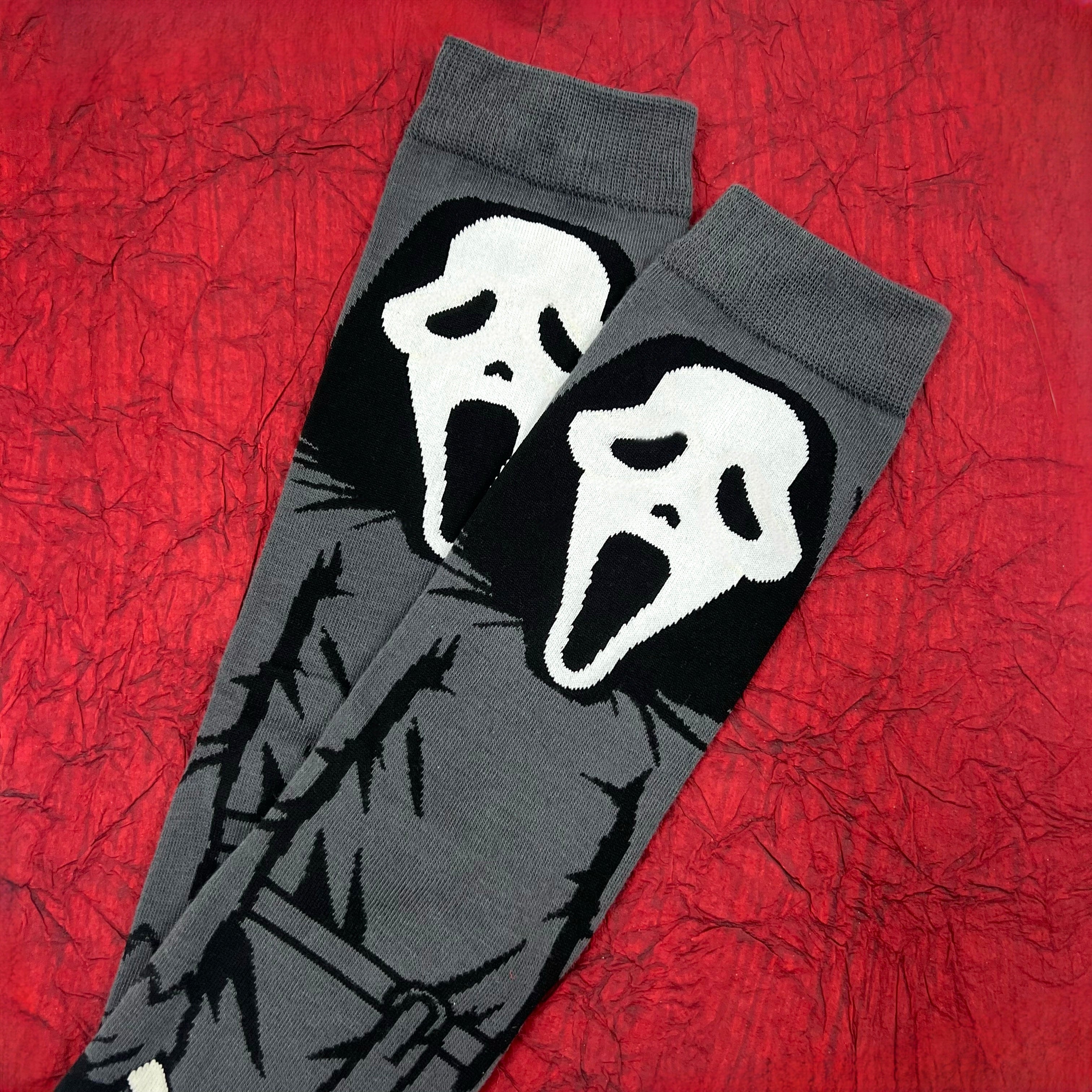 Ghostface Spooky Socks