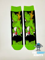 Load image into Gallery viewer, Dragoon Ball Z Shenron Socks
