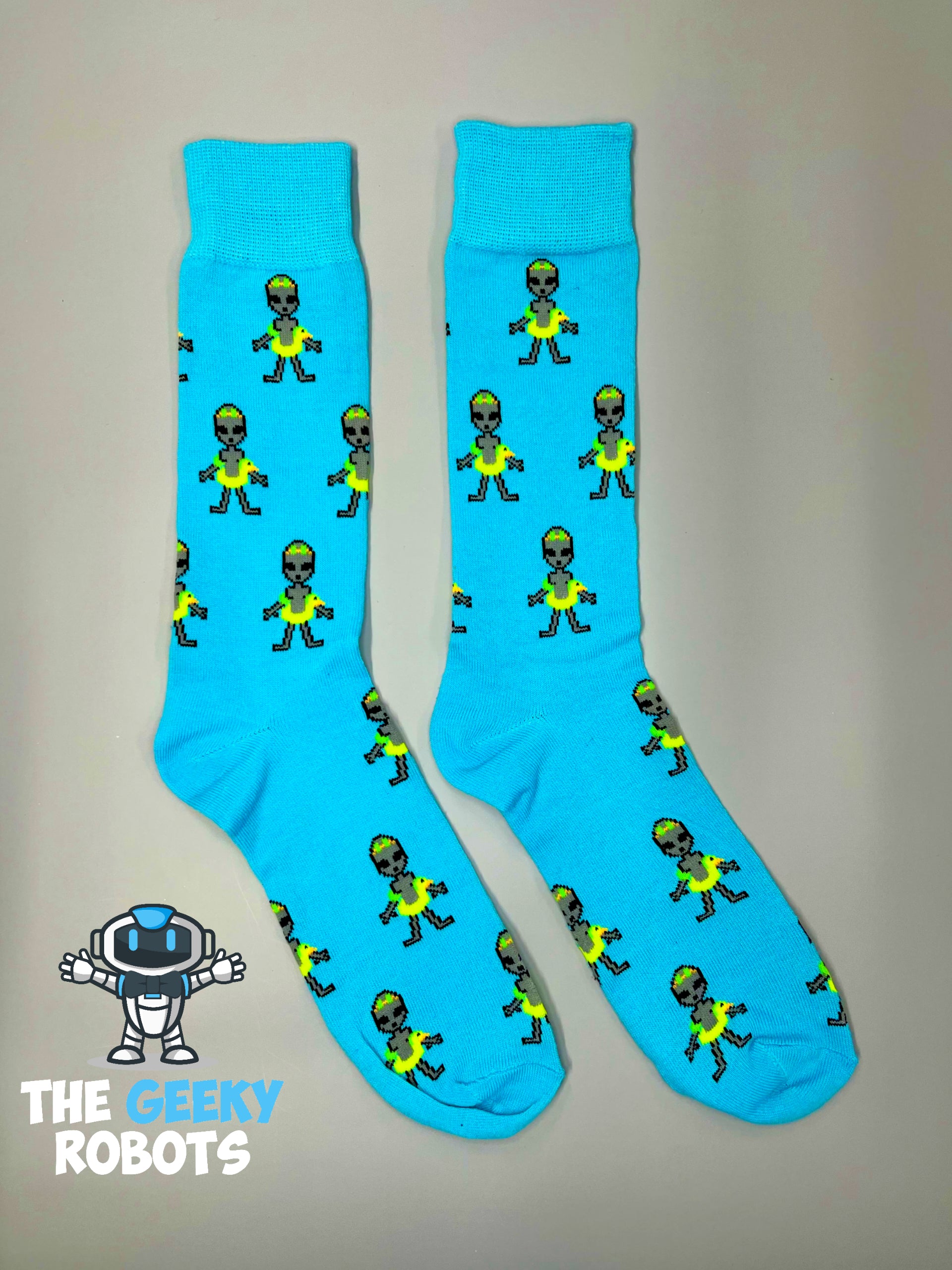 Alien Floatie Socks