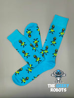Load image into Gallery viewer, Alien Floatie Socks
