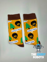 Load image into Gallery viewer, Bob Ross Socks
