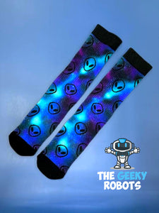 Galaxy Alien Socks