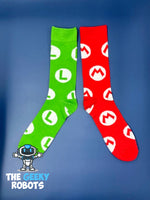 Load image into Gallery viewer, Mario Brothers Socks
