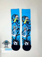 Load image into Gallery viewer, Rick and Morty Portal Socks
