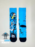 Load image into Gallery viewer, Rick and Morty Portal Socks

