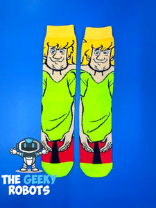 Scooby-Doo and Shaggy Socks