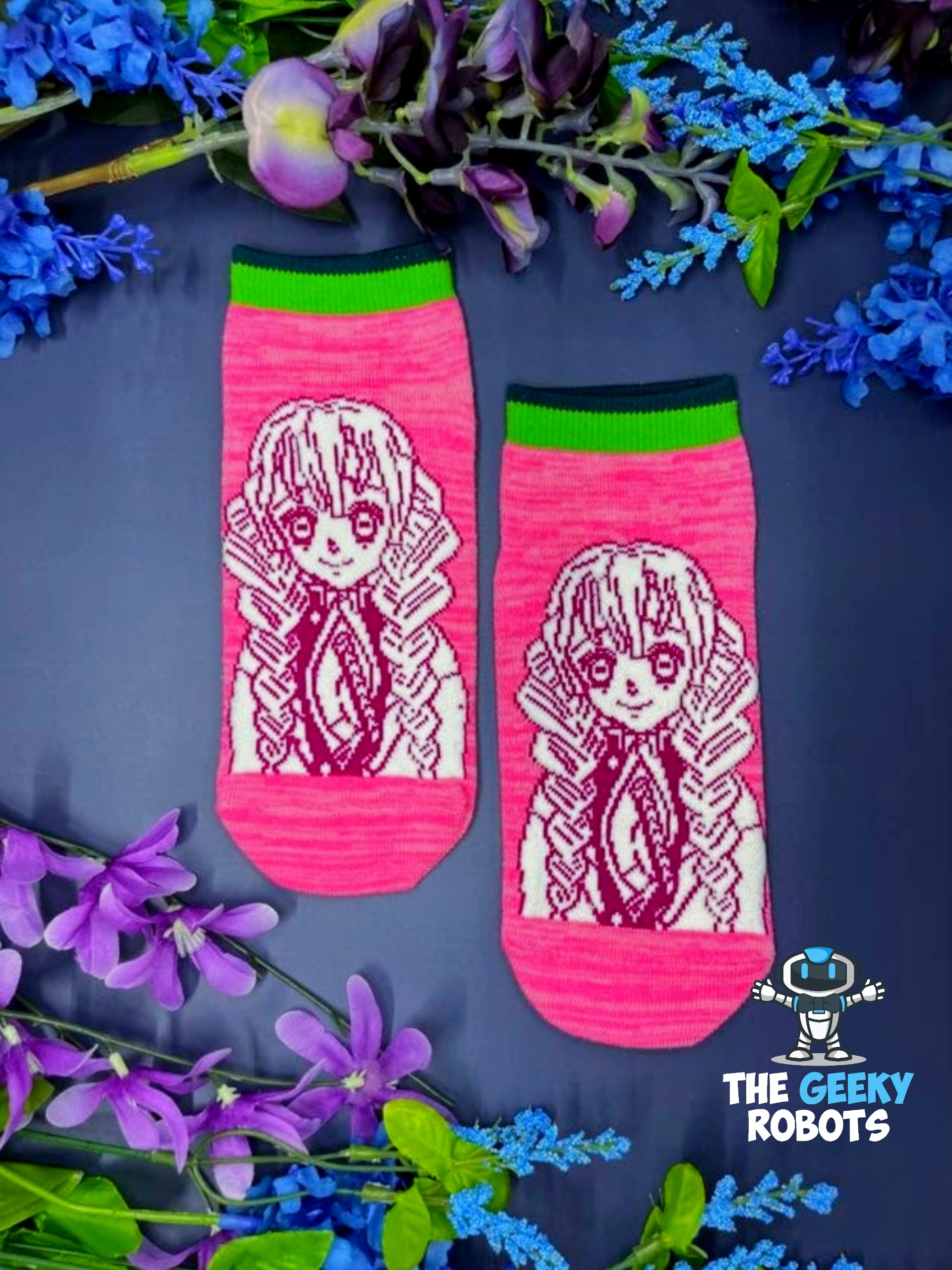 Demon Slayer Mitsuri Ankle Socks
